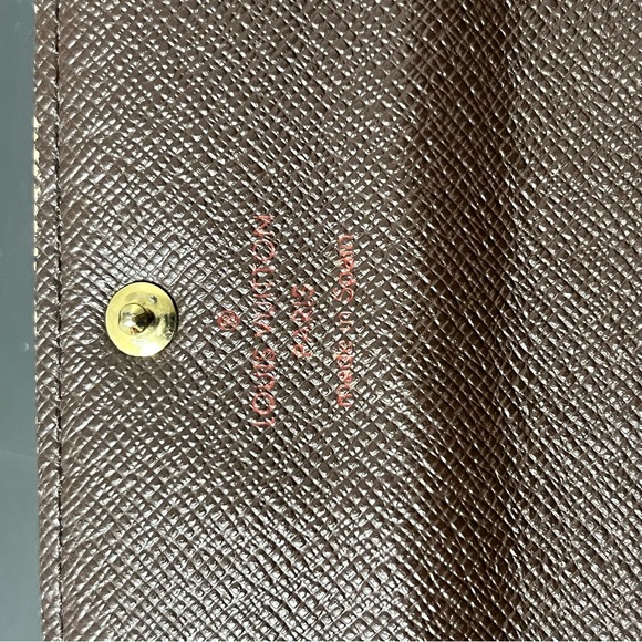 Authentic Louis Vuitton Damier ebene Sarah wallet - Picture 6 of 10